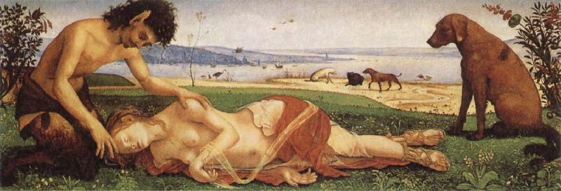 Piero di Cosimo Death of Procris Norge oil painting art